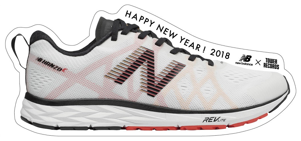 new balance×TOWER RECORDS「NEW YEAR SALE 2018」スクラッチカード