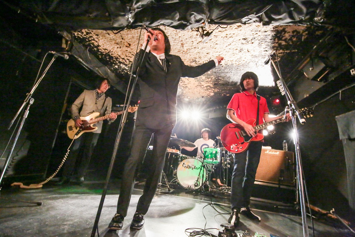 THE COLLECTORS「WELCOME TO THE FLOWER FIELDS AND THE MUSHROOM KINGDOM」の様子。（撮影：柴田恵理）