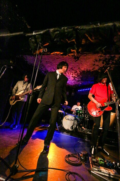 THE COLLECTORS「WELCOME TO THE FLOWER FIELDS AND THE MUSHROOM KINGDOM」の様子。（撮影：柴田恵理）