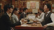 NTTドコモのテレビCM「忘年会」篇より。