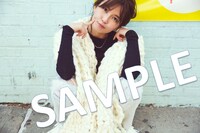 宇野実彩子「about time」ローチケHMV予約購入者特典クリアファイルデザイン（撮影：倉本GORI）