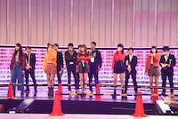 「第68回NHK紅白歌合戦」リハーサル中のLittle Glee Monster。
