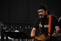 「第68回NHK紅白歌合戦」リハーサル中の竹原ピストル。