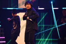 三浦大知のリハーサルの様子。