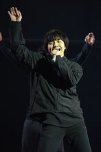 三浦大知のリハーサルの様子。