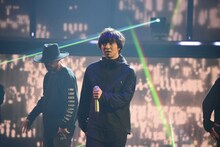 三浦大知のリハーサルの様子。