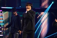 三浦大知のリハーサルの様子。