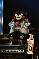 WANIMAのリハーサルに登場したくまモン。