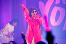 ばってん少女隊「年末だよ、渡辺通り大会～2日間BEATば刻んでもよかよかよかSTATION～ ＜ROAD to 2018～おっしょい！ばっかりやってられない～＞」の様子。（撮影：濱本英介）