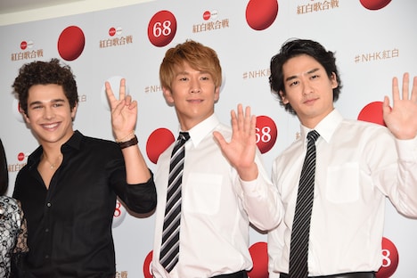 左からオースティン・マホーン、ブリリアン。