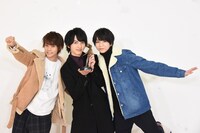 左から山崎悠稀、吉田仁人、塩崎太智。