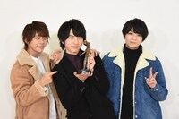 左から山崎悠稀、吉田仁人、塩崎太智。