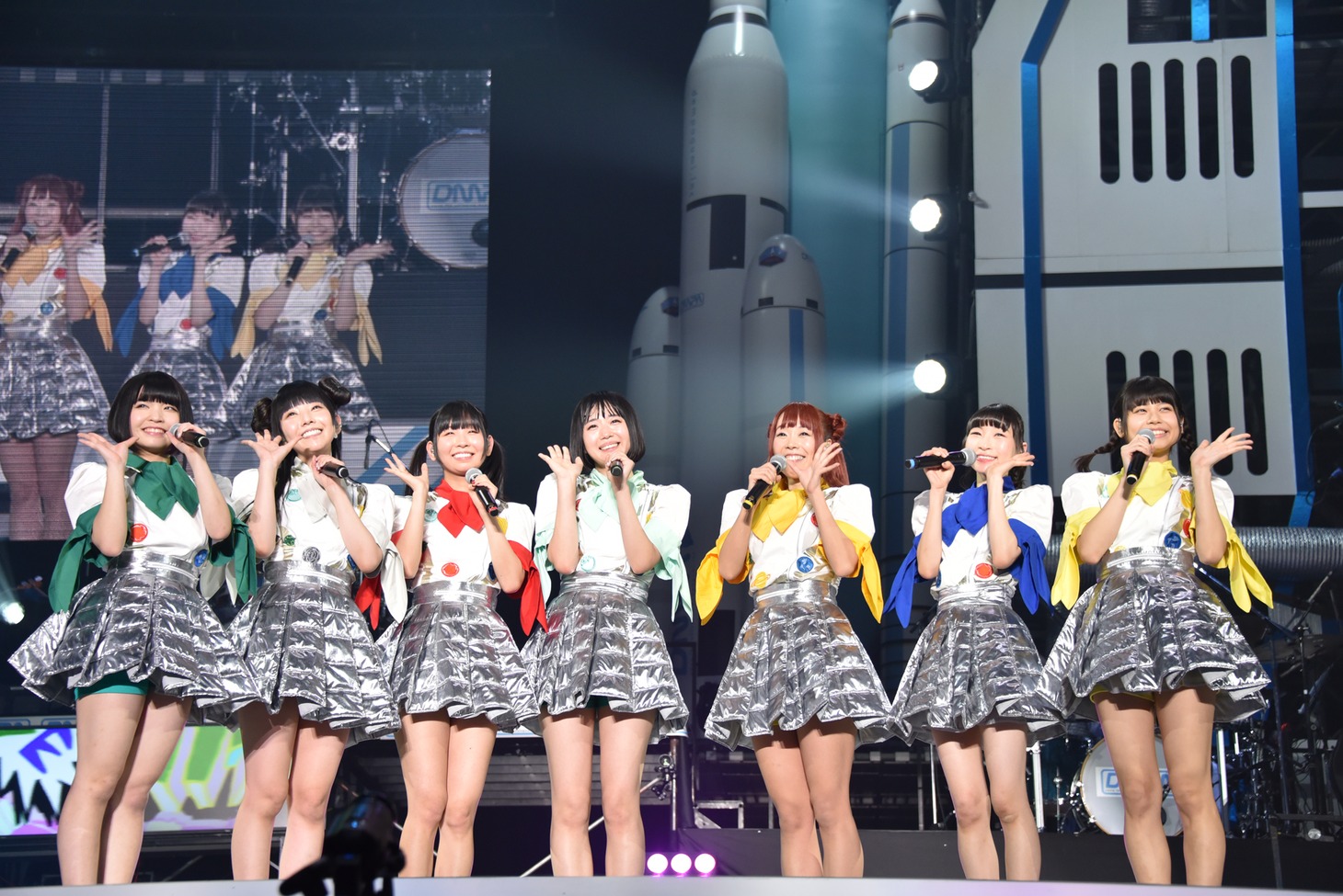 7人になったでんぱ組.inc。