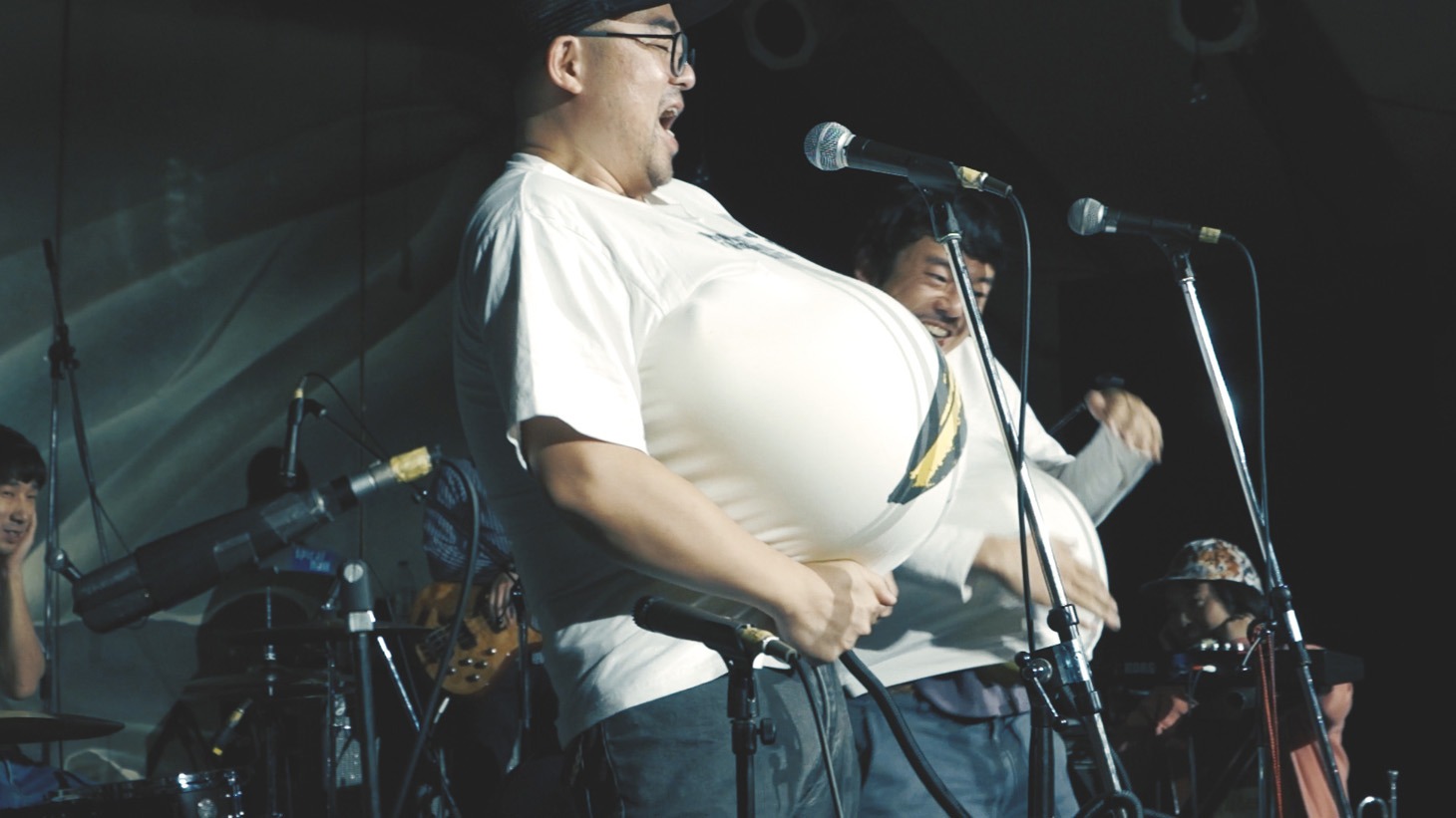片想い「2017年のサヨナラ（リリーへ）」ライブ映像のワンシーン。