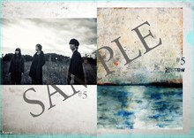 凛として時雨「#5」タワーレコード購入者特典クリアファイルデザイン。