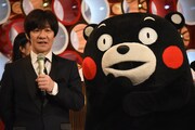 内村光良とくまモン。