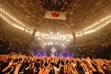 「20TH ANNIVERSARY MUCC祭『えん7 FINAL』in 武道館」の様子。