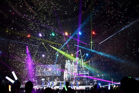 でんぱ組.incワンマンライブ「ねぇもう一回きいて？宇宙を救うのはやっぱり、でんぱ組.inc!」の様子。