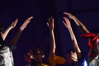 でんぱ組.incワンマンライブ「ねぇもう一回きいて？宇宙を救うのはやっぱり、でんぱ組.inc!」の様子。