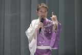 水前寺清子(Photo by HAJIME KAMIIISAKA)