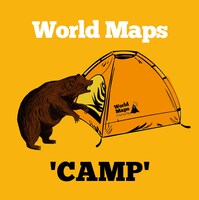 World Maps「CAMP」ジャケット