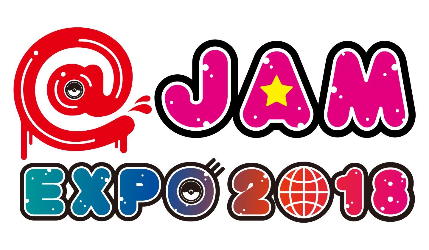 「@JAM EXPO 2018」ロゴ