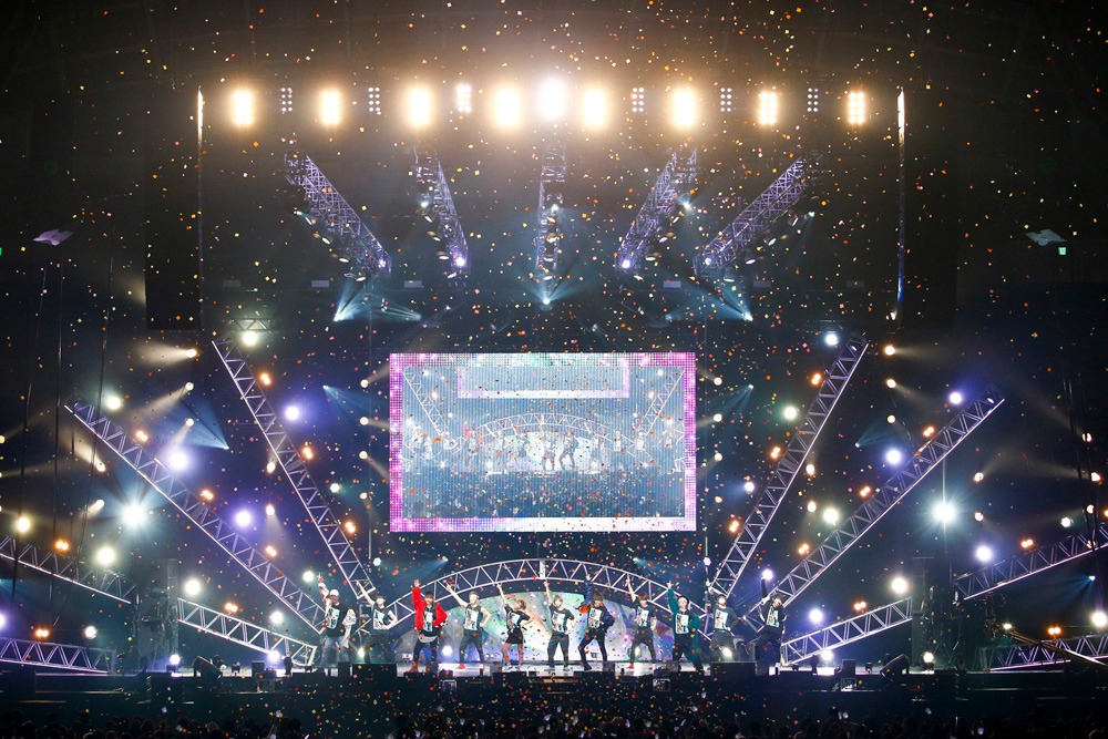「AAA NEW YEAR PARTY 2018」の様子。