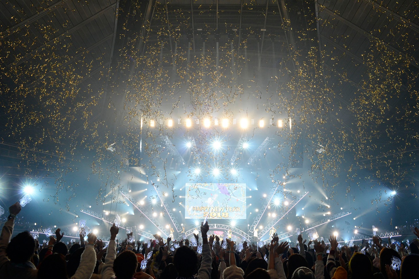 「AAA NEW YEAR PARTY 2018」の様子。
