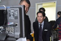 テレビCM「夢の舞台」編の撮影の様子。