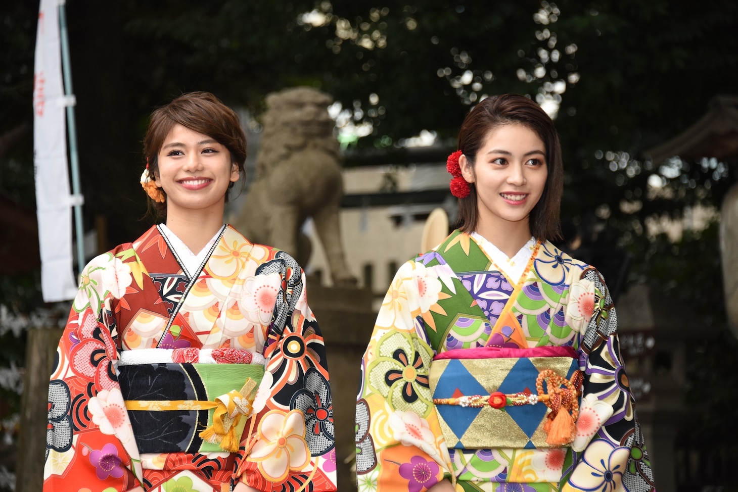 左から佐藤晴美、楓。