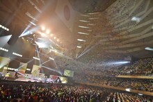 「私立恵比寿中学迎春大学芸会 ～forever aiai～」の様子。