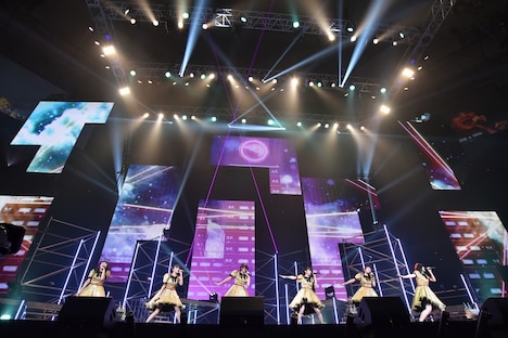 「私立恵比寿中学新春大学芸会 ～ebichu pride～」の様子。