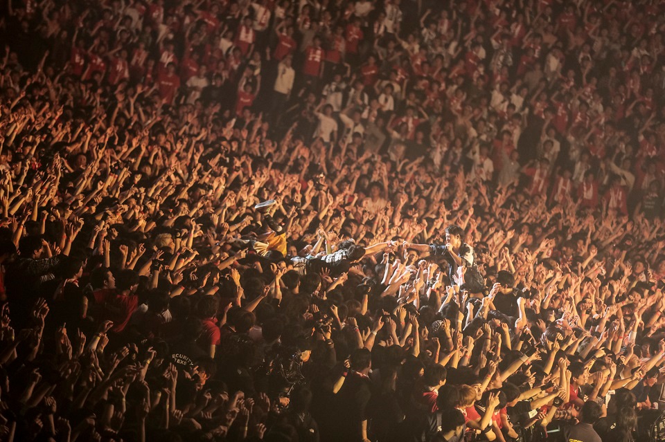 UVERworld「UVERworld KING'S PARADE 2017」の様子。