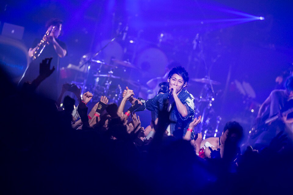 UVERworld「UVERworld KING'S PARADE 2017」の様子。