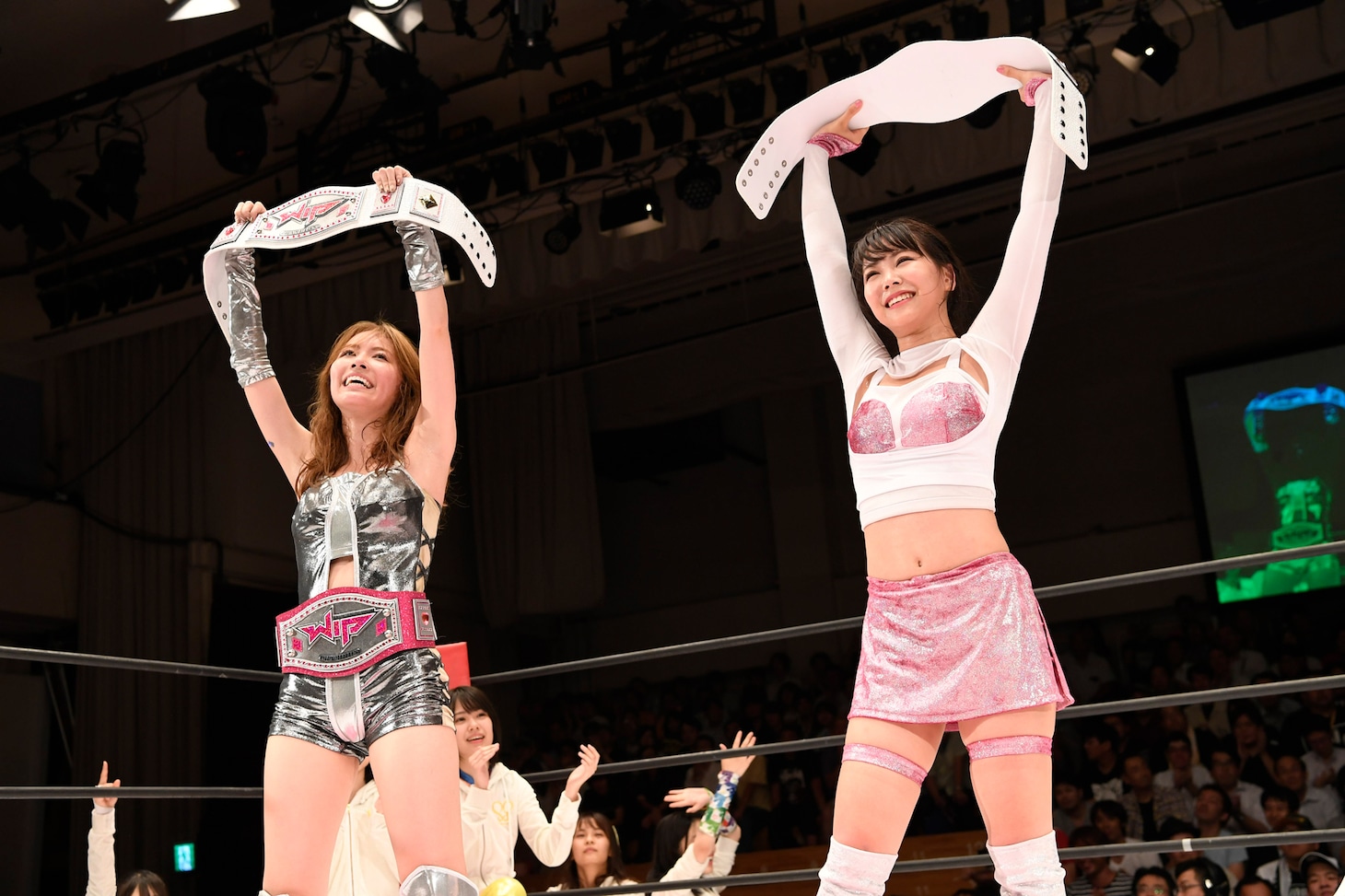 2017年8月の「豆腐プロレス The REAL 2017 WIP CLIMAX」の様子。