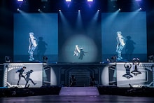 トランポリンに挑戦する超特急。