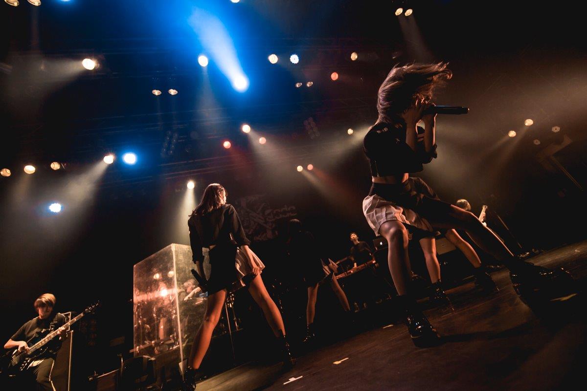 「PassCode ZENITH TOUR 2017 FINAL」東京・TSUTAYA O-EAST公演の様子。（Photo by shumpei kato）
