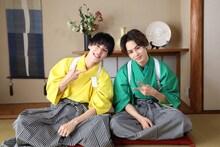 ユースケとタクヤ。