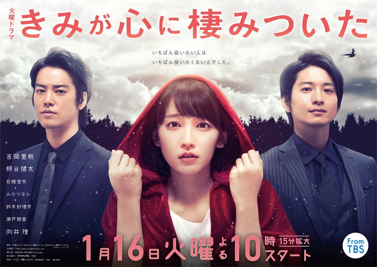 「きみが心に棲みついた」ポスタービジュアル (c)TBS