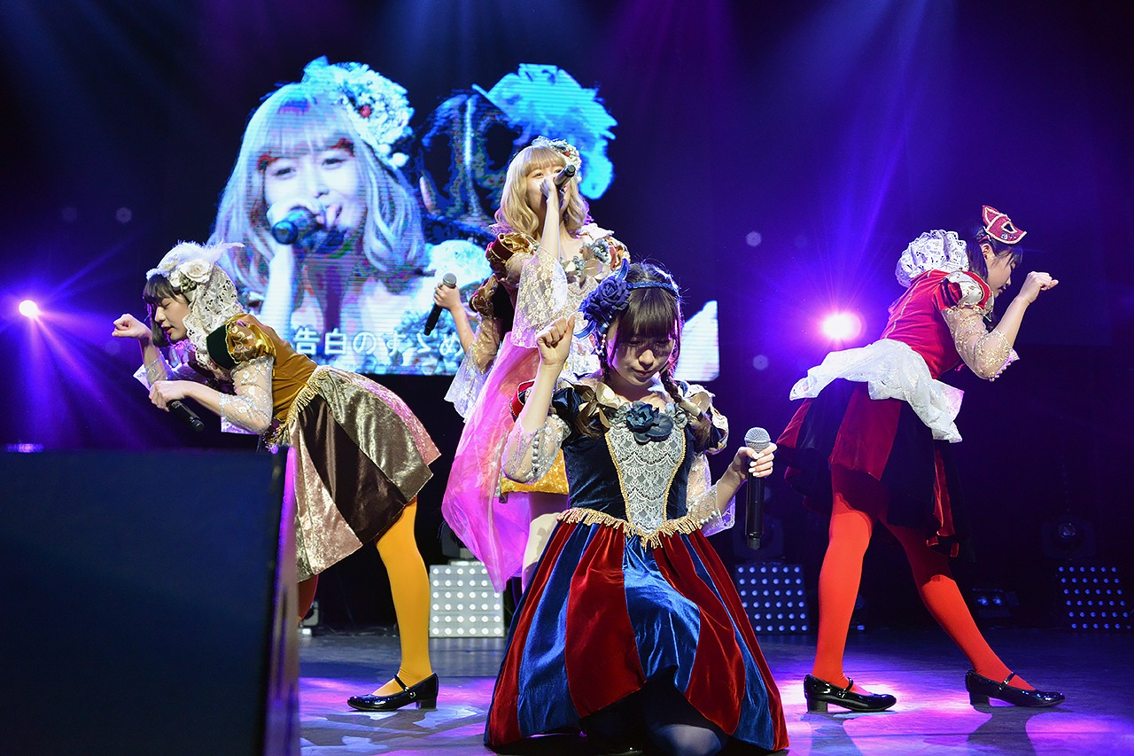 まねきケチャ「TDCでまねきケチャ 2018!」東京・TOKYO DOME CITY HALL公演の様子。