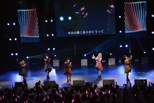 まねきケチャ「TDCでまねきケチャ 2018!」東京・TOKYO DOME CITY HALL公演の様子。