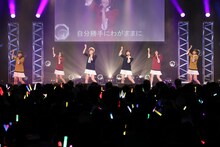 「SKE48 22ndシングル『無意識の色』発売記念ミニライブ」の様子。(c)AKS
