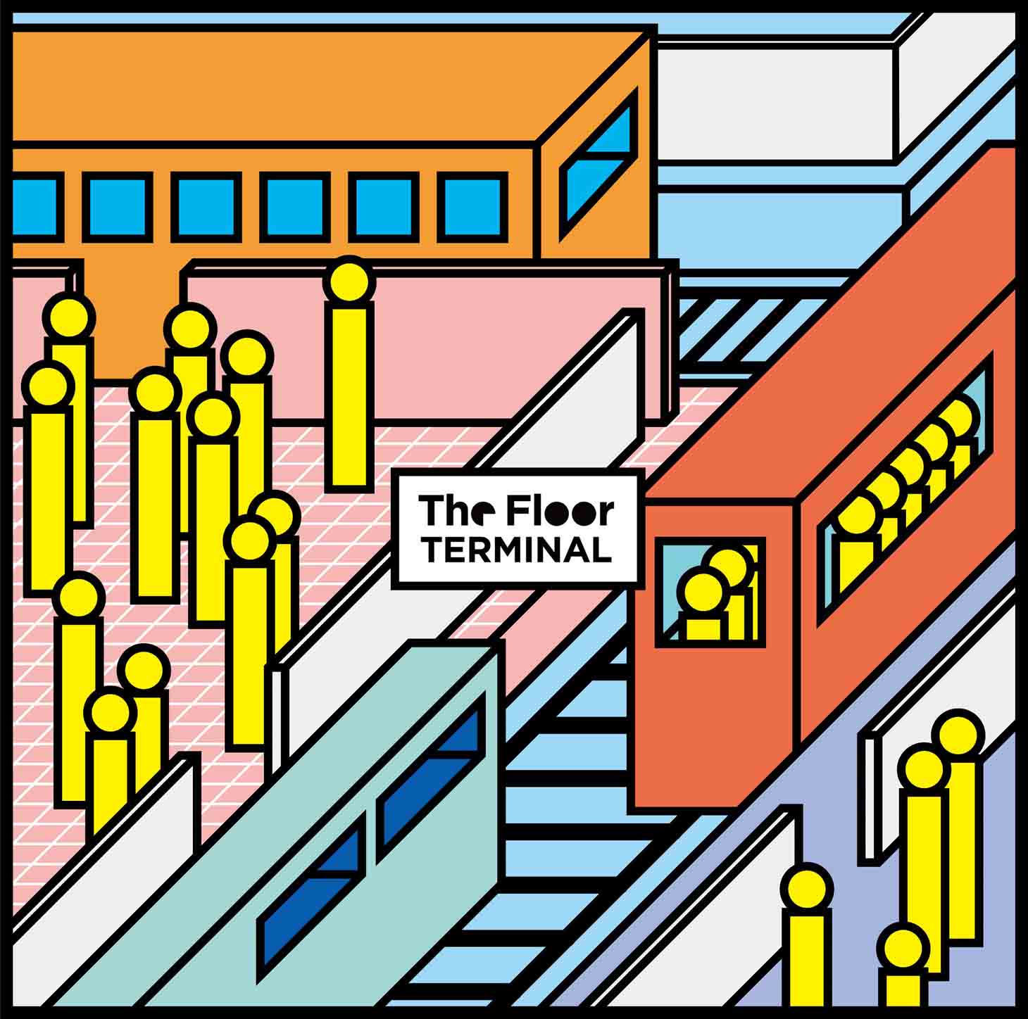 The Floor「ターミナル」特典ステッカーデザイン