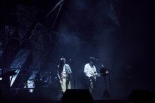 左から菅田将暉、米津玄師。（撮影：中野敬久）