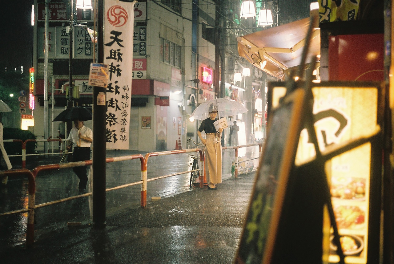 西光祐輔写真展「THE NIGHT」の展示作品。