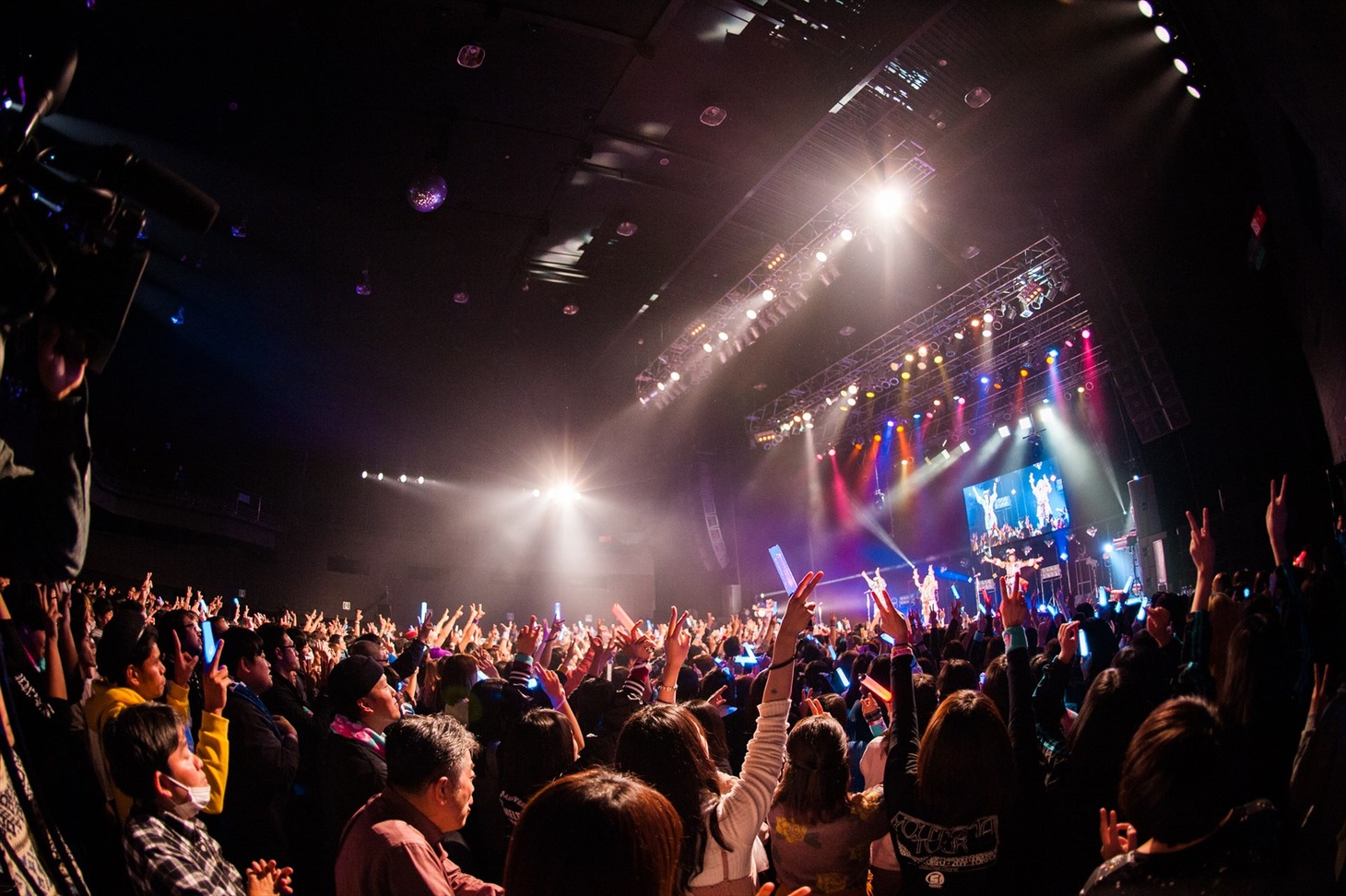 「YOUTOPIA TOUR」Zepp Tokyo公演の会場の様子。（撮影：曽我美芽）