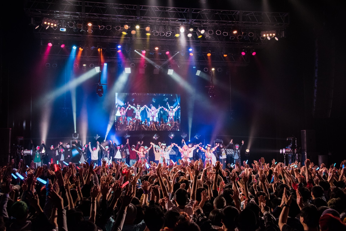 「YOUTOPIA TOUR」Zepp Tokyo公演の会場の様子。（撮影：曽我美芽）