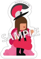 YUKI「YUKI concert tour“Blink Blink” 2017.07.09 大阪城ホール」初回限定盤特典ステッカーAのサンプル画像。
