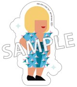 YUKI「YUKI concert tour“Blink Blink” 2017.07.09 大阪城ホール」初回限定盤特典ステッカーBのサンプル画像。
