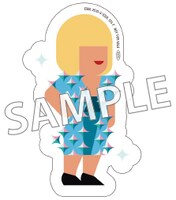 YUKI「YUKI concert tour“Blink Blink” 2017.07.09 大阪城ホール」初回限定盤特典ステッカーBのサンプル画像。